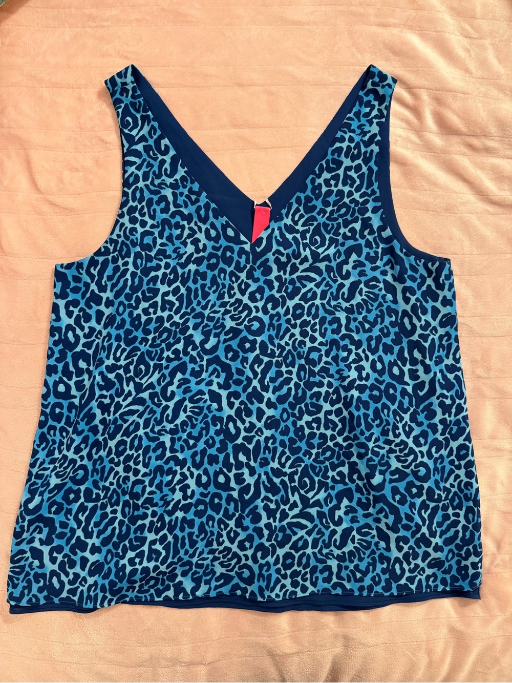 Lilly Pulitzer Reversible Florin Top, On the Spot, Sz L
